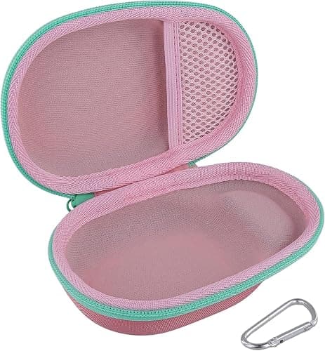 co2CREA Hard Carrying Case Replacement for JBL Clip 5 Waterproof Portable Mini Speaker (Pink Case) thumbnail 3