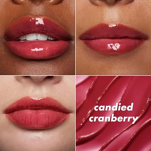 e.l.f. Glow Reviver Melting Lip Balm, Hydrating Tinted Lip Balm For A Glossy Finish & Soft, Supple Lips, Vegan & Cruelty-Free, Candied Cranberry thumbnail 2