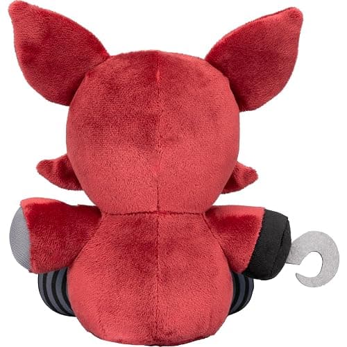 Jazwares Five Nights at Freddy’s Nightmare Foxy Plush - 8-Inch Stuffie with Soft Material and Glow-in-The-Dark Eyes thumbnail 4