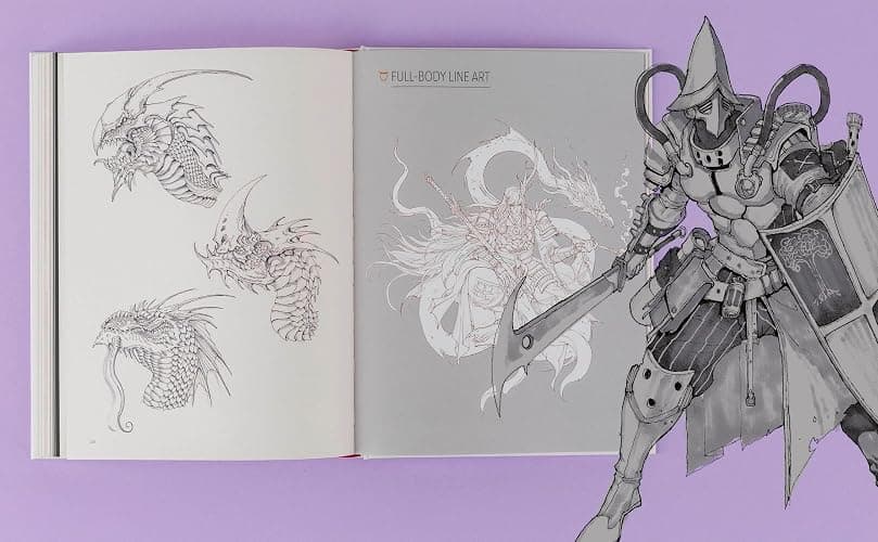 The Art of Fantasy: A complete step-by-step guide to drawing characters and concept design thumbnail 9