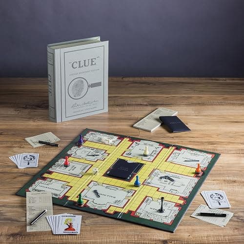 WS Game Company Clue Vintage Bookshelf Edition thumbnail 4