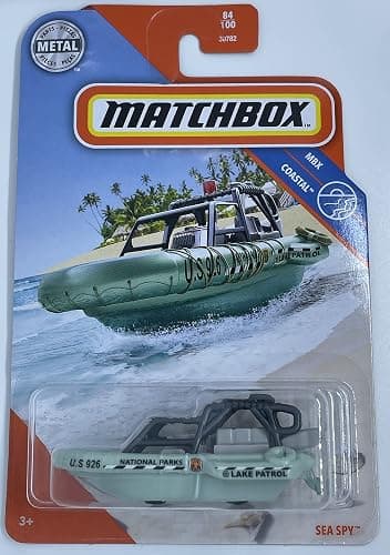 Matchbox - Sea Spy - MBX Coastal - National Parks Lake Patrol #84/100 - Image 1