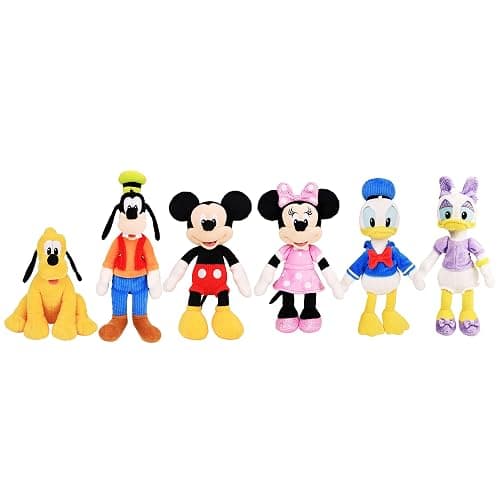 Disney Junior Mickey Mouse Small Plushie Stuffed Animal Daisy Duck, Kids Toys for Ages 2 Up by Just Play thumbnail 5