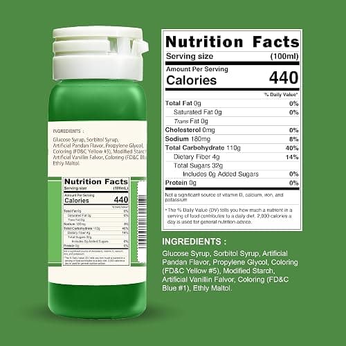 Butterfly Pandan Flavoring Extract, 0.8 Oz (25 ml), Paste Strength | Concentrated Pandan Extract for Baking, Drinks, Waffle Mix, Buko Desserts, Syrup & Lattes, Cake Flavoring, Nutty Vanilla thumbnail 3