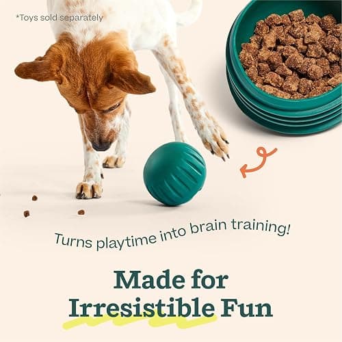 WOOF Air-Dried Puzzle Treats - Refill Treats Sized Puzzle Toys - The Perfect Dog and Puppy Training Treats - Made with Real Chicken - 5 oz thumbnail 4