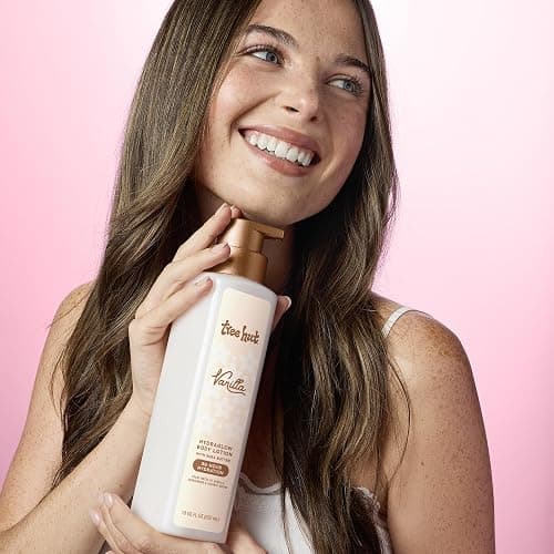 Tree Hut Body Lotion Vanilla, Warm Vanilla Scent, 18 Fl Oz | Nourishing & Moisturizing Daily Body Lotion with Shea Butter, Lightweight, Non-Greasy Formula, Long-Lasting Hydration thumbnail 3