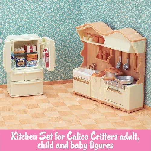 Calico Critters Kitchen Playset - Create Delicious Meals with Your Critters thumbnail 3