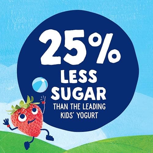 Stonyfield Organic Kids Strawberry Banana Lowfat Yogurt Pouches, 3.5 oz. Each, Includes Live Active Cultures, 4 count (pack of 1) thumbnail 6