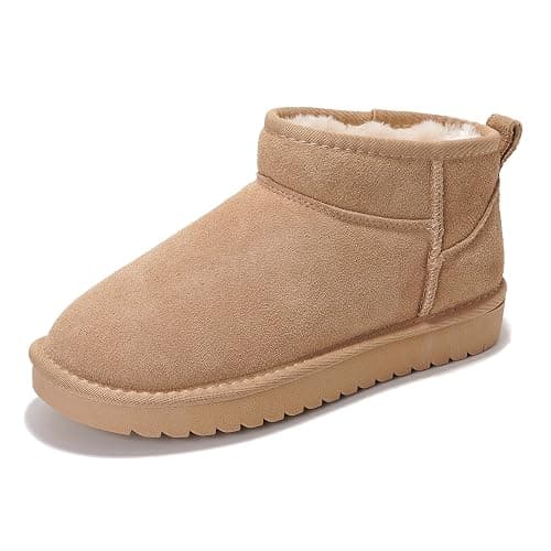 Project Cloud 100% Genuine Leather Ankle Boots for Women - Water Resistant with Memory Foam Insole Winter Boots for Women - Trending Shoes & Comfortable Women's Ankle Boots (Hippy) - Image 1