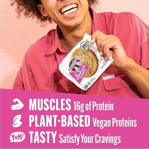 Lenny & Larry's The Complete Cookie, Birthday Cake, Soft Baked, 16g Plant Protein, Vegan, Non-GMO, 4 Ounce Cookie (Pack of 12) thumbnail 3