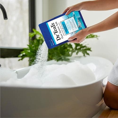 Dr Teal's Pure Epsom Salt, Restorative Minerals with Magnesium, Potassium & Zinc, 3 lbs thumbnail 6