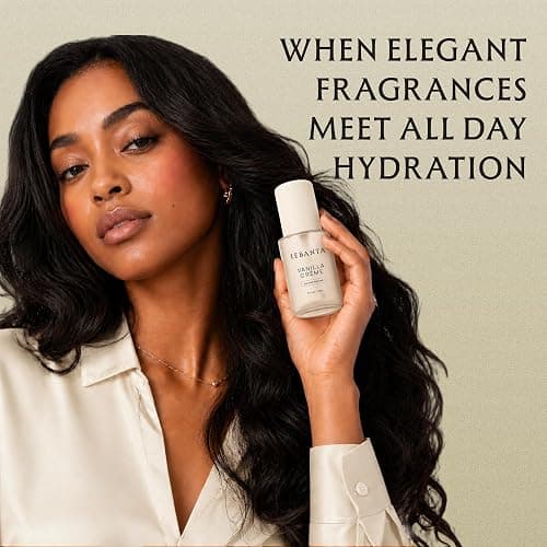Lebanta Hair Perfume for Women - Odor Eliminator Oil Hair Spray & Body Mist Set - Travel Size Fresh Hair Mist Fragrance Hair Care Gift for Girls, Woman & Teen - 60mL (Vanilla Creme) thumbnail 2