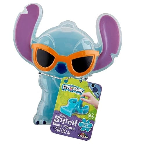 CRA-Z-Slimy Cool Stitch Slime Toy- Glossy, Stretchy, Super Soft, Smooth Cool Blue Stitch Slime for Boys and Girls, Lilo and Stitch Kids Toy Gift - Cool Stitch - Image 1
