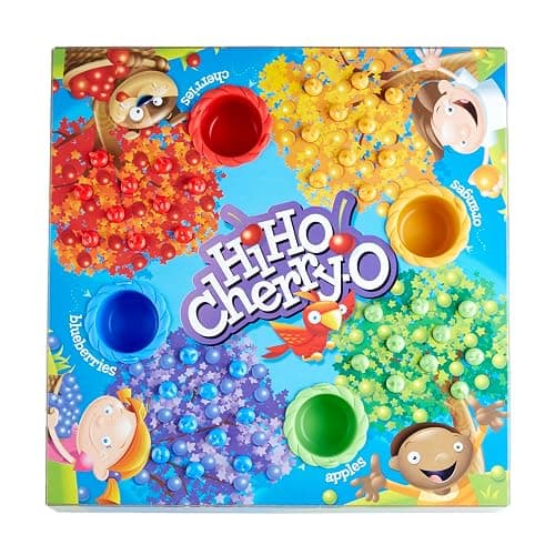 Hasbro Gaming Hi Ho Cherry-O Board Game for 2 to 4 Players Kids Ages 3 and Up (Amazon Exclusive) thumbnail 7