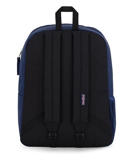 JanSport Cross Town Backpack 17" x 12.5" x 6" - Simple Bag for Everyone with 1 Main Compartment, Front Utility Pocket - Premium Class Accessories - Navy thumbnail 3