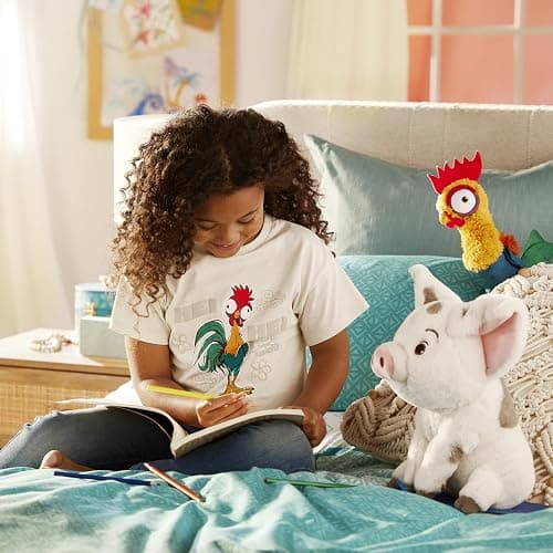 Disney Store Official Pua Plush, Moana, Medium 13 Inches, Iconic Cuddly Toy Character with Embroidered Eyes and Soft Plush Features, Suitable for All Ages 0+ thumbnail 2