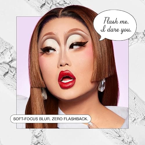 KimChiChic Beauty That WhitePowder Set and Bake Mattifying Setting Powder for Makeup, Extra Fluffy Loose Face Powder Poof, Soft Natural Face Makeup Helps Minimize the Appearance of Fine Lines, White thumbnail 7