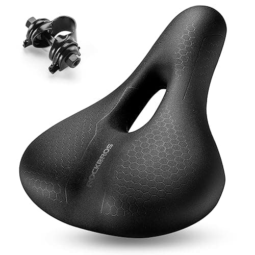 ROCKBROS Bike Seat Memory Foam Bike Saddle Comfortable Waterproof for City Mtb Racing Bikes - Image 1