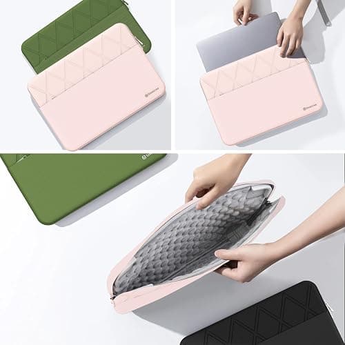 Smatree Laptop Sleeve for 14 inch Lenovo ThinkPad X1 2-in-1 Gen 9, for ThinkPad X1 Carbon Gen 10/11/12/13 Aura Edition, for ThinkPad X1 Yoga Gen 6/7/8 2 in 1, Case with Accessory Pocket, Pink (E420P) thumbnail 2