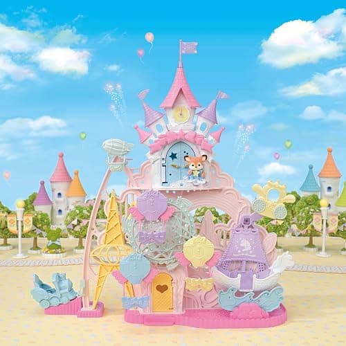 Calico Critters Baby Dream Amusement Park, Dollhouse Playset with 1 Collectible Doll Figure thumbnail 2