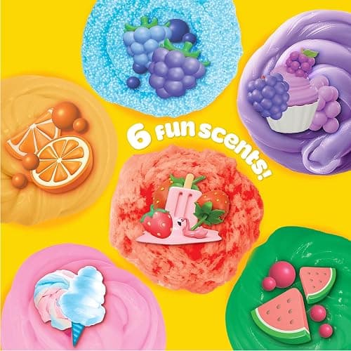 Play-Doh 6 Variety Compounds - Super Stretch, Play Foam, Butter, Cloud, Compound Packs thumbnail 4