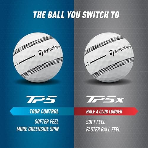 TaylorMade Golf TP5 Golf Balls thumbnail 6