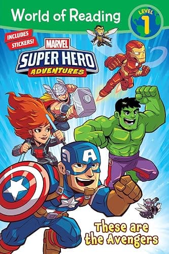 World of Reading: Marvel Super Hero Adventures: These are the Avengers-Level 1 - Image 1