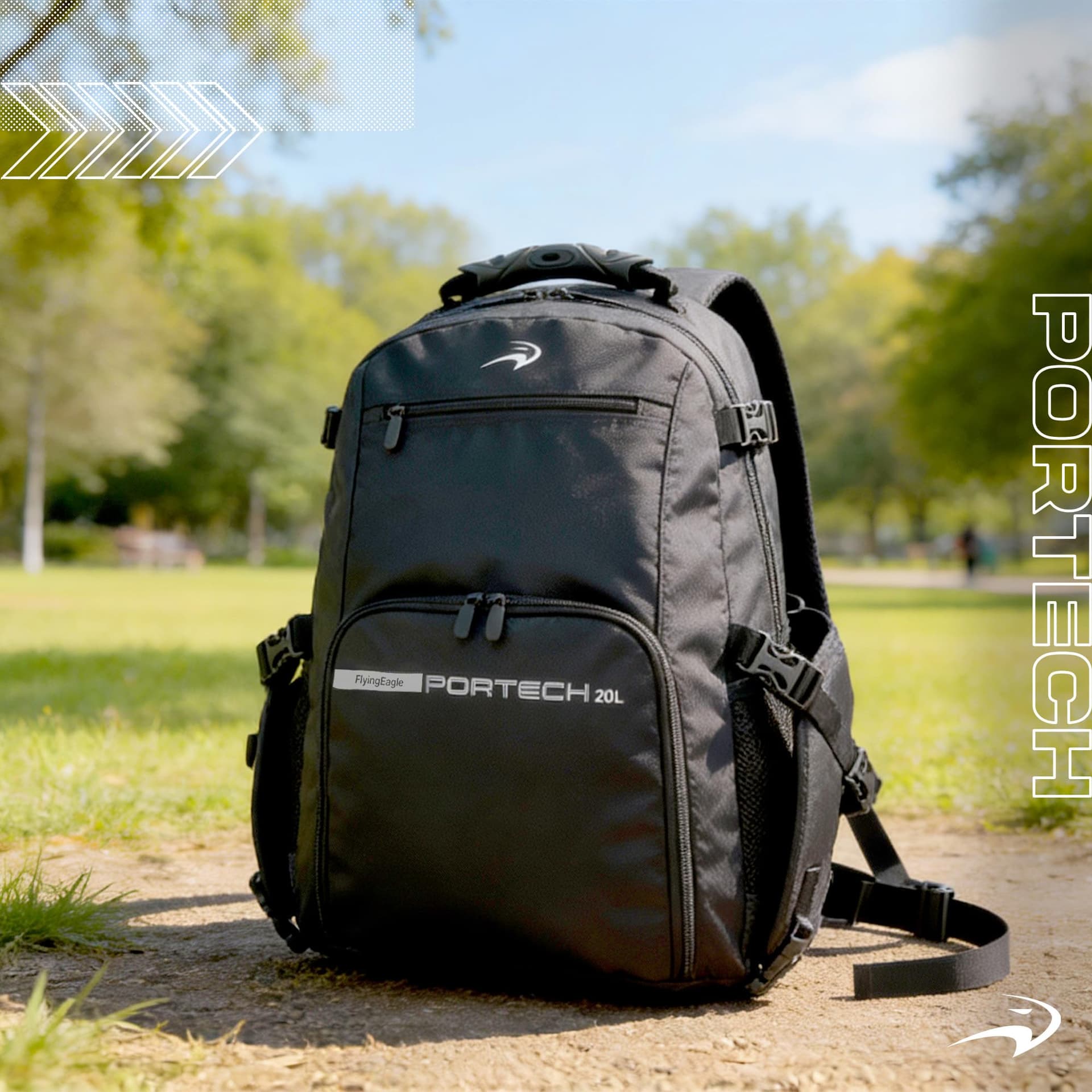 Flying Eagle Inline Skates Travel Backpack thumbnail 5