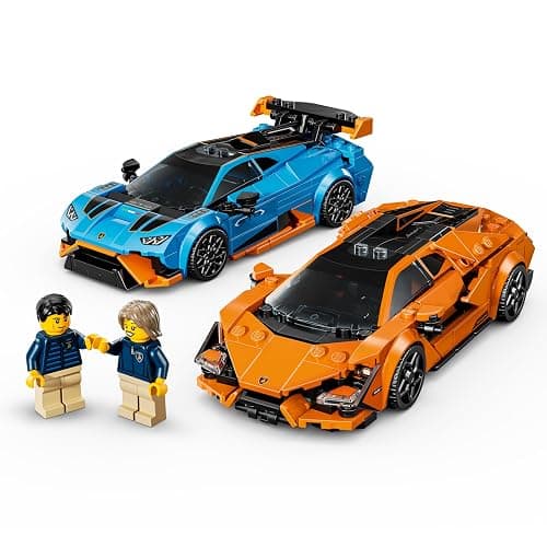 LEGO Speed Champions Lamborghini Revuelto & Huracán STO Car Toys - Building Toy for Pretend Play for Boys & Girls, Ages 10+ - Model Car Kit Display - Gift Idea for Kids - 77238 thumbnail 5