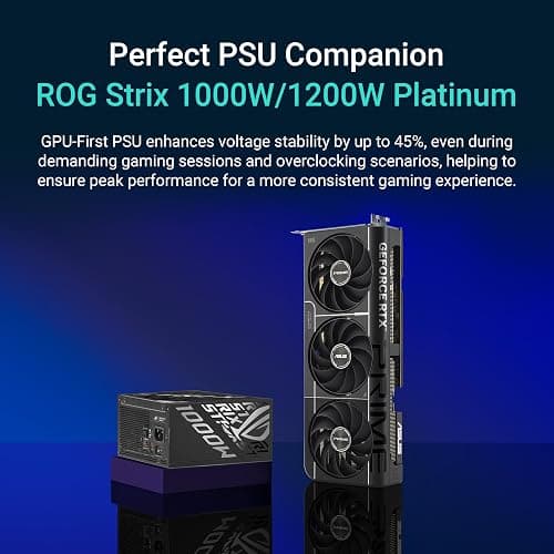 ASUS The SFF-Ready Prime GeForce RTX™ 5080 OC Edition 16GB GDDR7 Graphics Card (PCIe® 5.0, 16GB GDDR7, HDMI®/DP 2.1, 2.5-Slot, Axial-tech Fans, Vapor Chamber, Dual BIOS) thumbnail 6