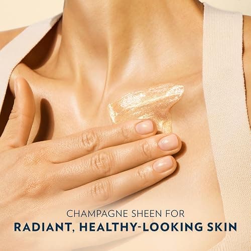 Vaseline Glazed and Glisten Sunlit Glow Body Gel Oil Vanilla Cocoa Shimmering with Ultra-Hydrating Lipids and 100% Pure Cocoa Butter, 6.8 Oz thumbnail 6