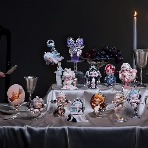 POP MART SKULLPANDA The Feast Begins Series Blind Box Figures, Collectible Toys Home Decorations, Holiday Birthday Gifts for Girls and Boys, Single Box thumbnail 7