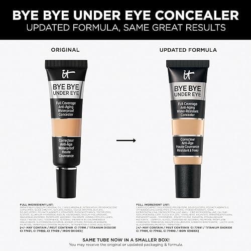 IT Cosmetics, Correcteur Anti-Âge Bye Bye Under Eye, Haute Couvrance, Waterproof, Enrichi en Peptides, Collagène & Acide Hyaluronique, 12 ml thumbnail 9