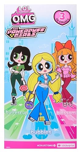 L.O.L. Surprise! OMG The Powerpuff Girls Doll - Bubbles - Includes 1 Fashion Doll, Comes with Outfit & Accessories, Collect All 3 thumbnail 9