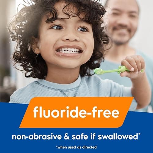 Orajel Baby Elmo Tooth & Gum Cleanser Fluoride-Free, 1 Finger brush, 1 Toothpaste 1oz; #1 Pediatrician Recommended Fluoride-Free Toothpaste* | Featuring Sesame Street, Training Toothpaste, For Babies Age 0+, #1 Pediatrician Recommended Fluoride-Free Toothpaste thumbnail 8