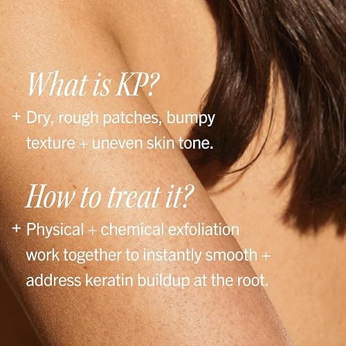 First Aid Beauty KP Bump Eraser Body Scrub with 10% AHA - Dermatologist-Tested Keratosis Pilaris Exfoliator - Support for Rough Bumps, Uneven Skin Texture & Strawberry Skin - Sensitive Skin thumbnail 5