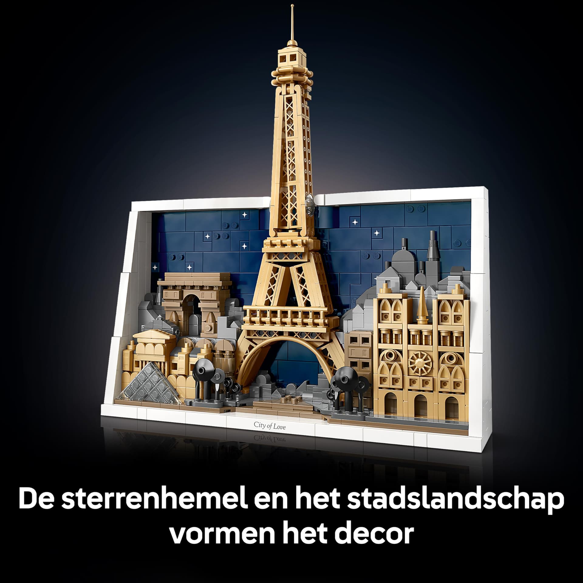 LEGO Architecture: Paris – City of Love – Miniature Building Kit for Adults, 3D Wall Decoration with Iconic Parisian Sights like the Eiffel Tower – Gift Idea – 21064 thumbnail 5