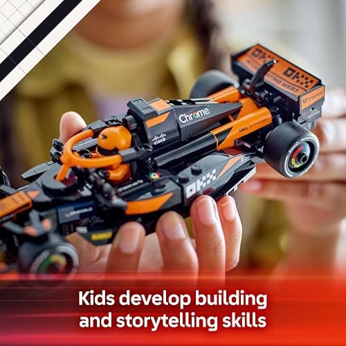 LEGO Speed Champions McLaren F1 Team MCL38 Race Car Toy - Building Set for Kids, Boys & Girls, Ages 10+ - Toy Car for F1 Fans - Gift Idea for Birthday - 77251 thumbnail 6