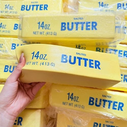 9.5 Inch Giant Butter Squishy Slow Rising, 14oz Big Butter Squishy Large Butter-Shaped Stick Stress Relief Squeeze Toy, Soft Sticky Food Squishies for Relaxation & Focus, Desk Gift thumbnail 7