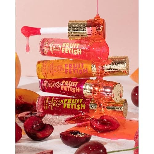 Milani Fruit Fetish Lip Oil with Vitamin E for Instant Hydration, Fruit Extract Infused Lip Treatment and Moisturizing Lip Gloss - Strawberry Melon - 120 - Strawberry Melon thumbnail 15