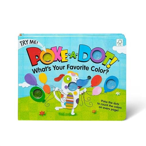 Melissa & Doug Children's Book - Poke-a-Dot: What’s Your Favorite Color (Board Book with Buttons to Pop) - FSC Certified - 1 EA - Multi - Image 1