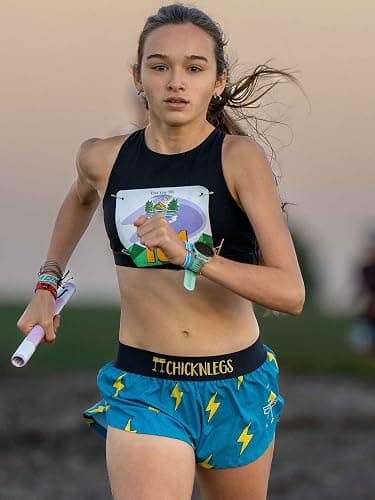 ChicknLegs Women's 1.5" Split Running Shorts thumbnail 7