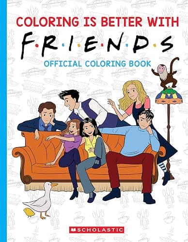 Coloring is Better with Friends: Official Coloring Book | The Perfect Stocking Stuffer! - Image 1