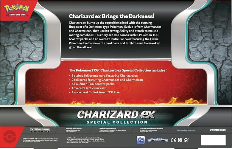 Pokemon TCG: Charizard ex Special Collection - 5 Packs, Promos thumbnail 5