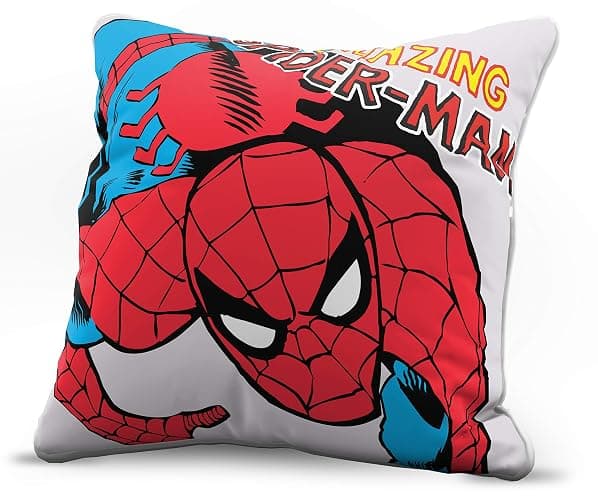 Jay Franco Avengers Decorative Pillow Cover Spiderman - White - Image 1