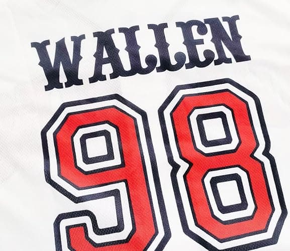 Mens 98 Baseball Jersey Country Vintage Music Shirts Fan Tshirts Button Down Hipster Hip Hop Sports Uniforms thumbnail 3