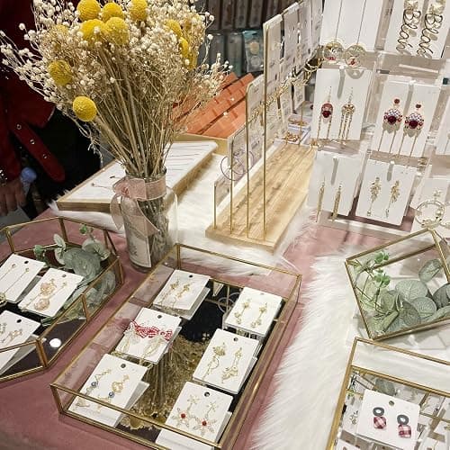 Rectangle Gold Mirror Tray, Decorative Mirror Glass Tray thumbnail 9
