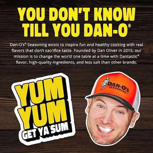 Dan-O's 5 Bottle Seasoning Set, Small Bottles, 5 Pack, Includes Original, Spicy, Chipotle, Crunchy and Cheesoning Seasonings, Sugar Free, Zero Calorie, All-Purpose Seasoning Kit thumbnail 7