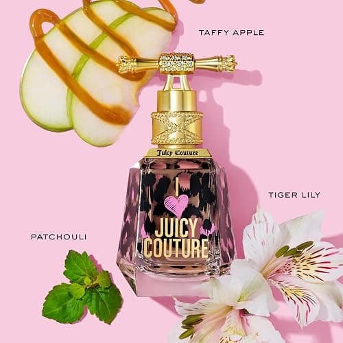 Juicy Couture I Love Juicy Couture Eau De Parfum, Women's Perfume with Notes of Candy Apple, Tiger Lily & Patchouli - Fruity & Floral Perfume for Women, EDP Spray thumbnail 3