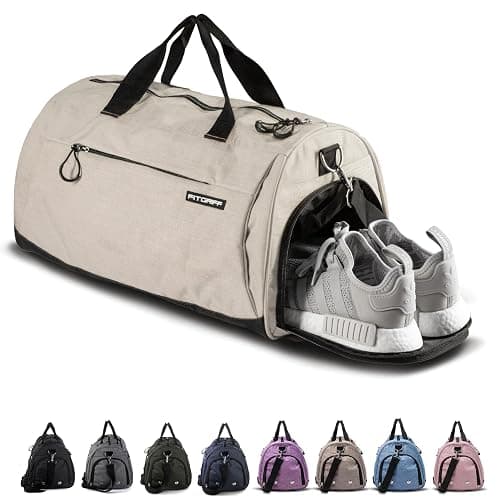 Fitgriff® Gym Bag for Men & Women with Shoe & Wet Compartment - Duffle Bag for Travel, Sports, Fitness & Workout - Image 1